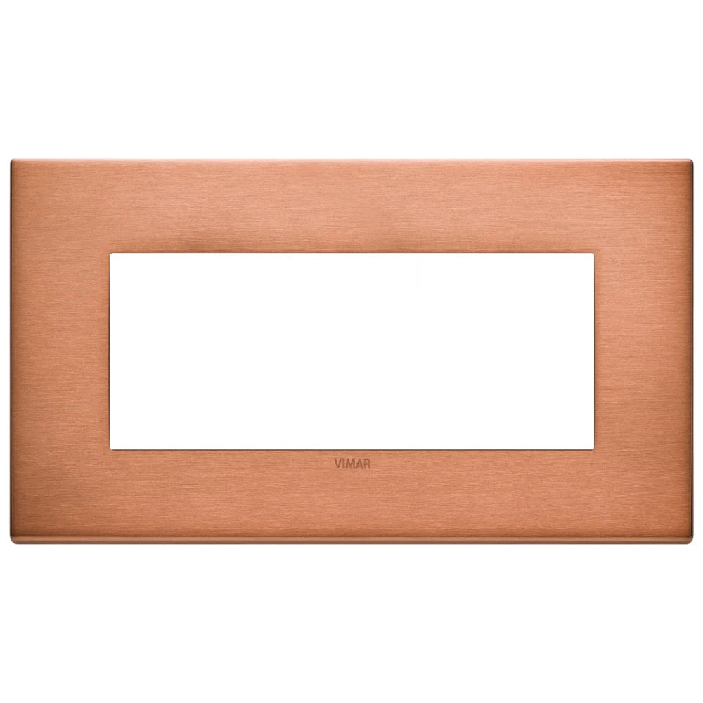 Vimar EIKON 5-Module British Standard Cover Plate, 159.3 x 90 mm, Clamp Mounting
