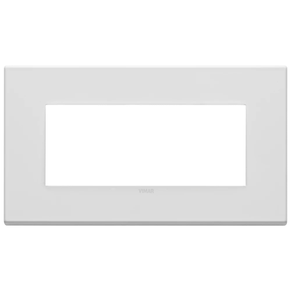 Vimar EIKON 5-Module British Standard Cover Plate, 159.3 x 90 mm, Clamp Mounting
