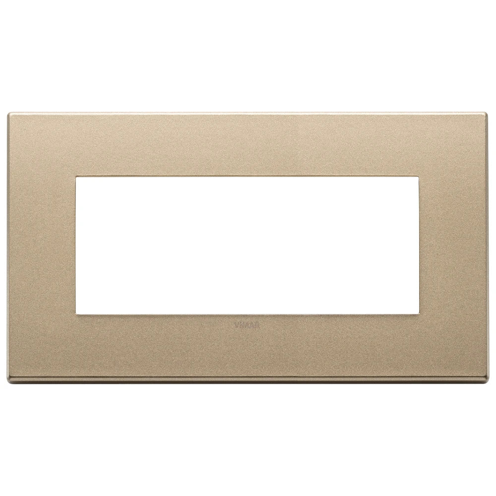 Vimar EIKON 5-Module British Standard Cover Plate, 159.3 x 90 mm, Clamp Mounting
