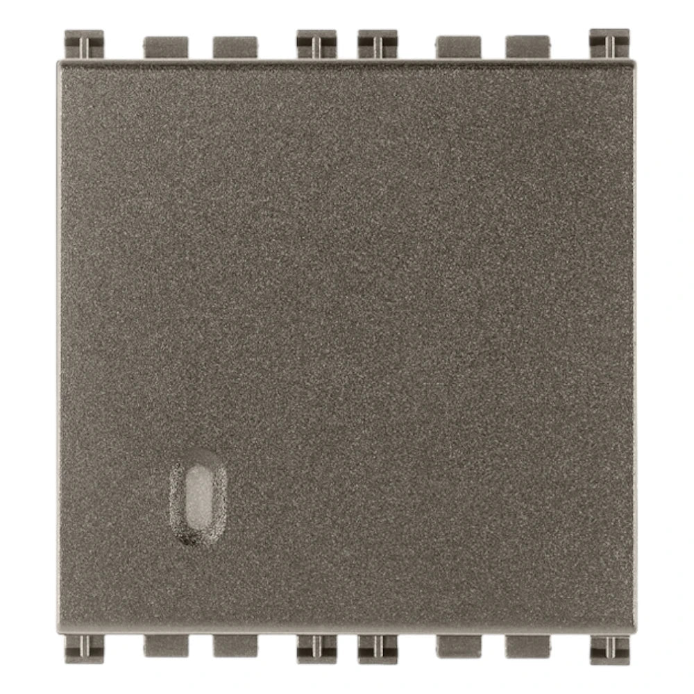 Vimar ARKÉ 1P 10AX 2-Way Switch, 250V, IP40, Replaceable Button