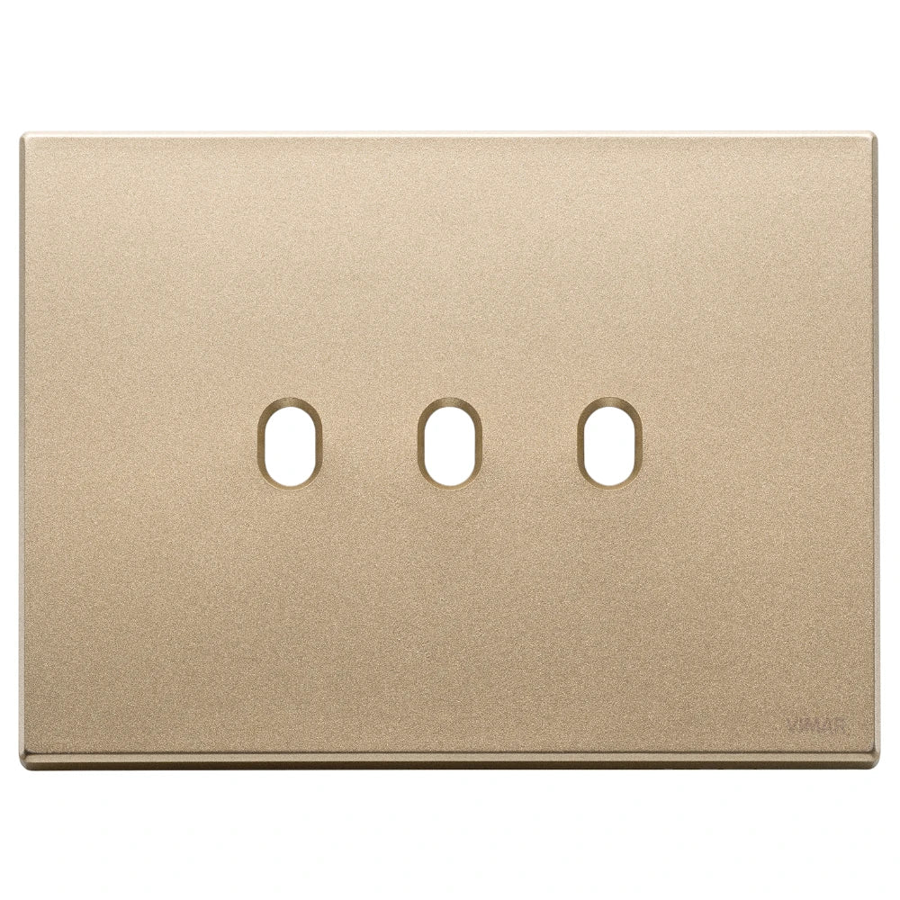 Vimar EIKON Vintage Cover Plate, Metal, IP00, Clamp Mounting