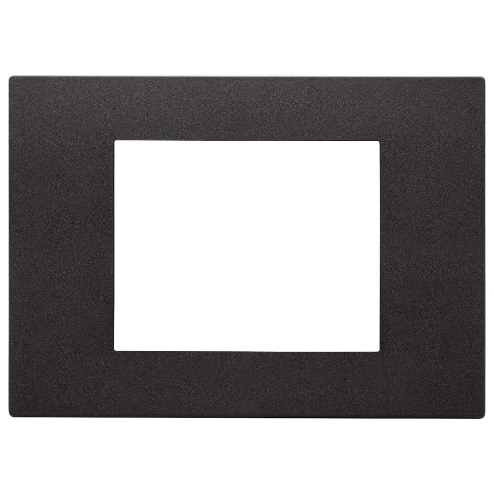 Vimar LINEA 3-Module Cover Plate, Horizontal/Vertical Mount, IP00