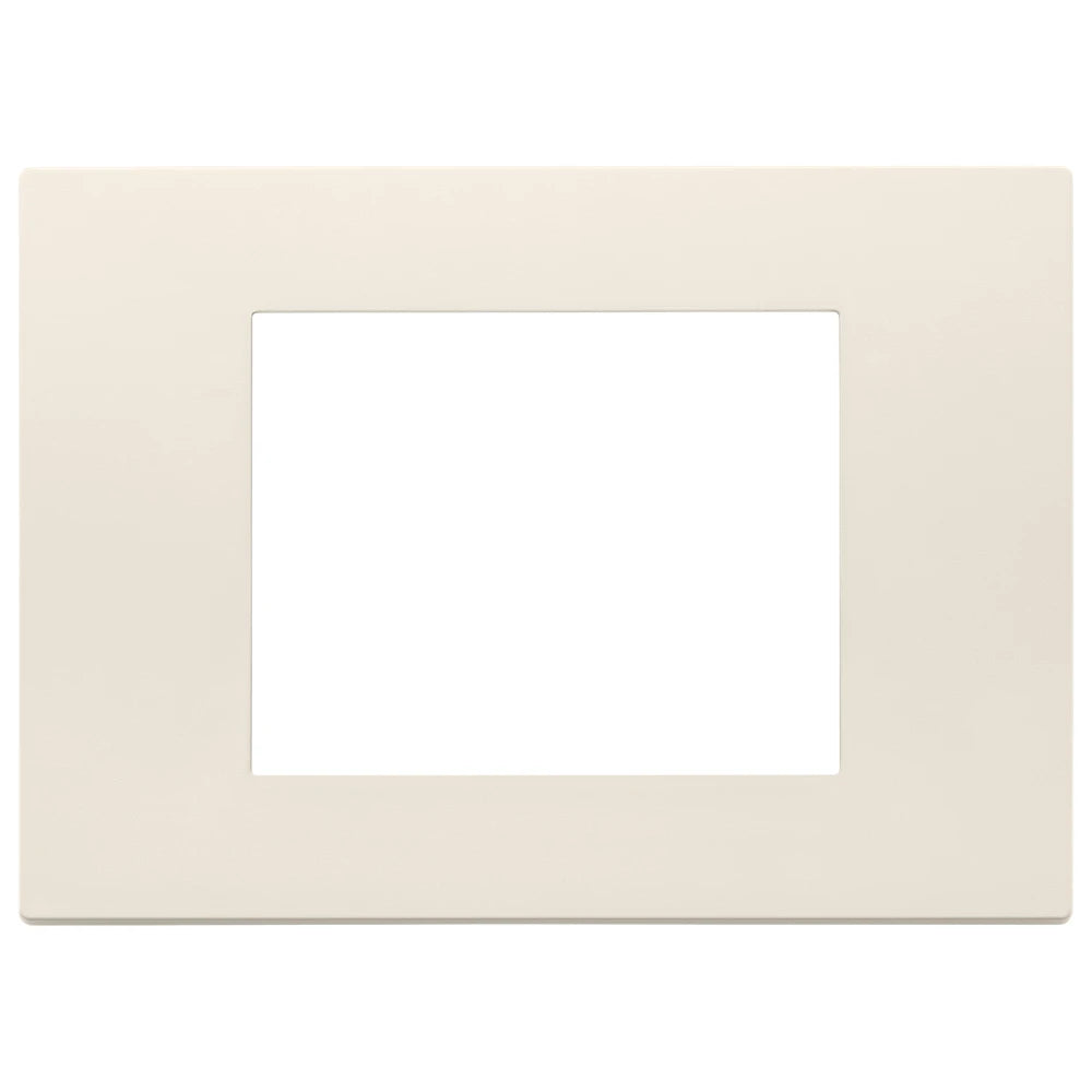 Vimar LINEA 3-Module Cover Plate, Horizontal/Vertical Mount, IP00