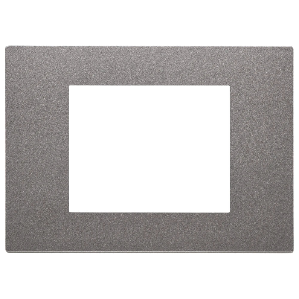 Vimar LINEA 3-Module Cover Plate, Horizontal/Vertical Mount, IP00