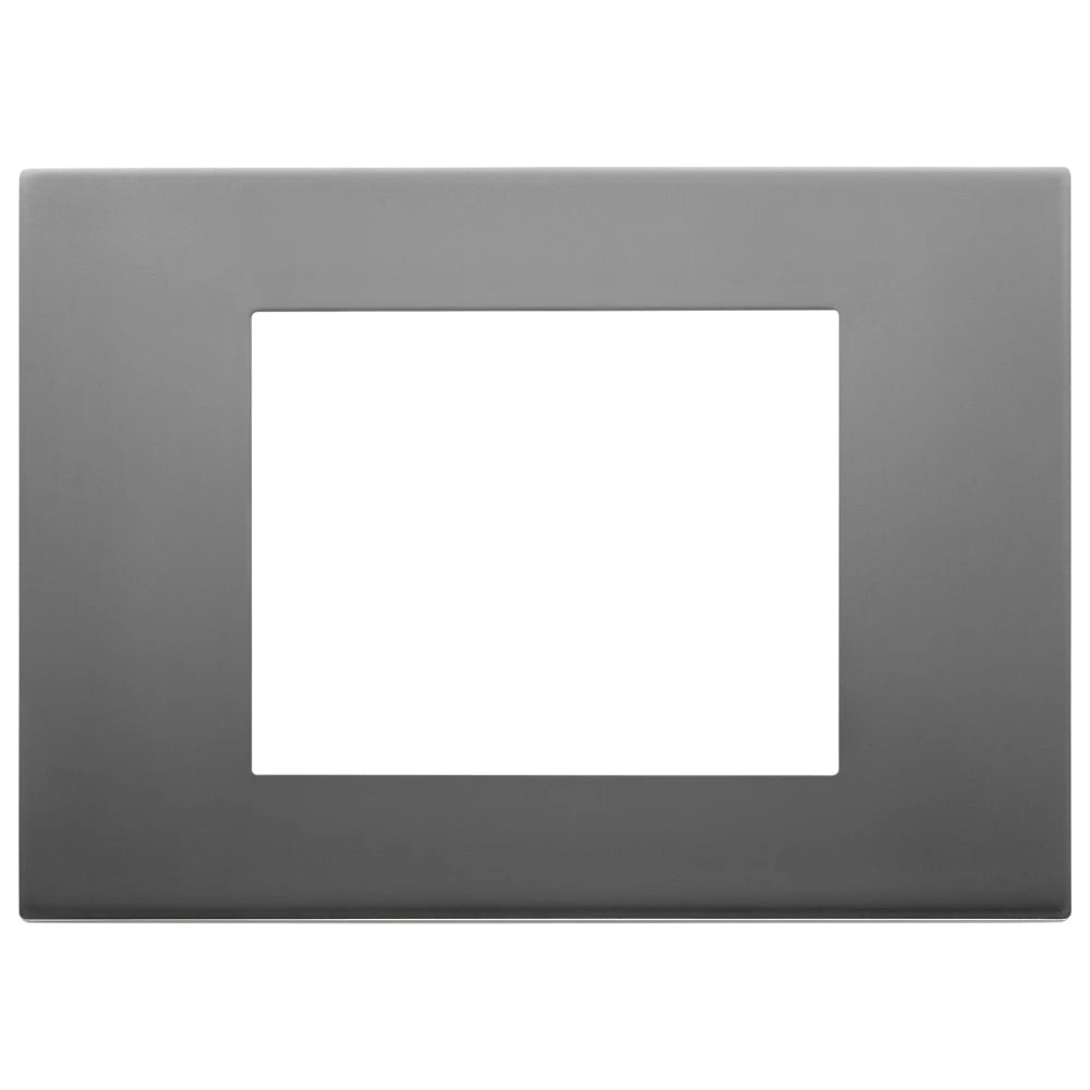 Vimar LINEA 3-Module Cover Plate, Horizontal/Vertical Mount, IP00