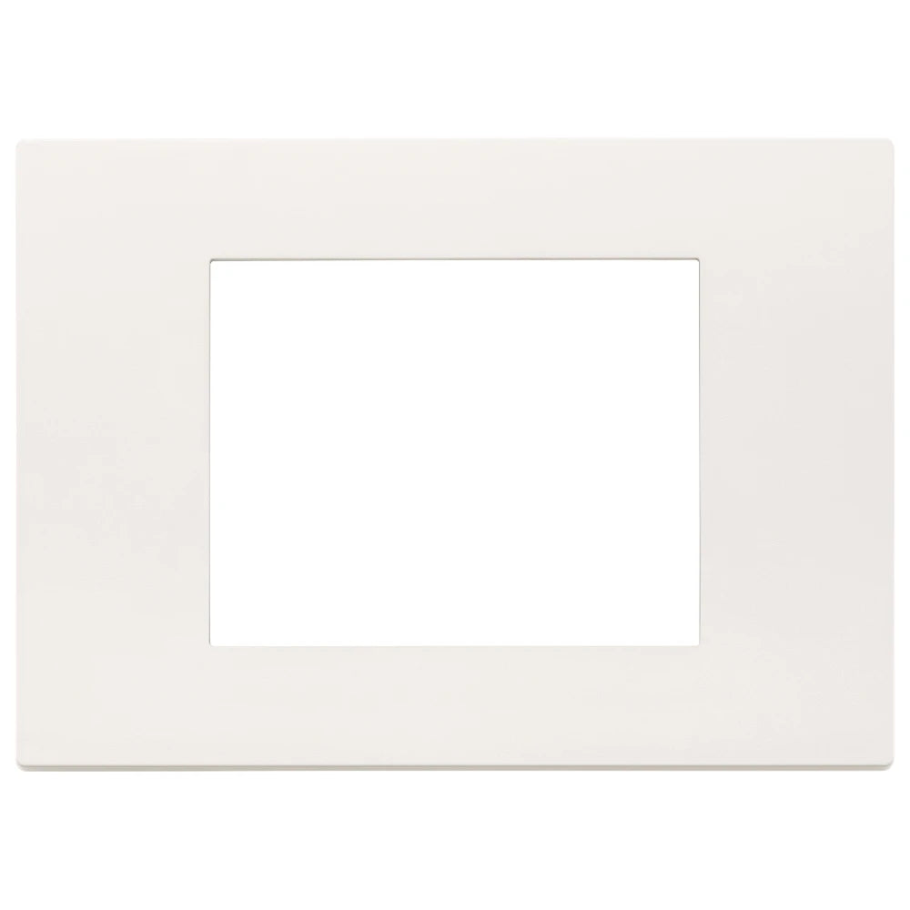 Vimar LINEA 3-Module Cover Plate, Horizontal/Vertical Mount, IP00