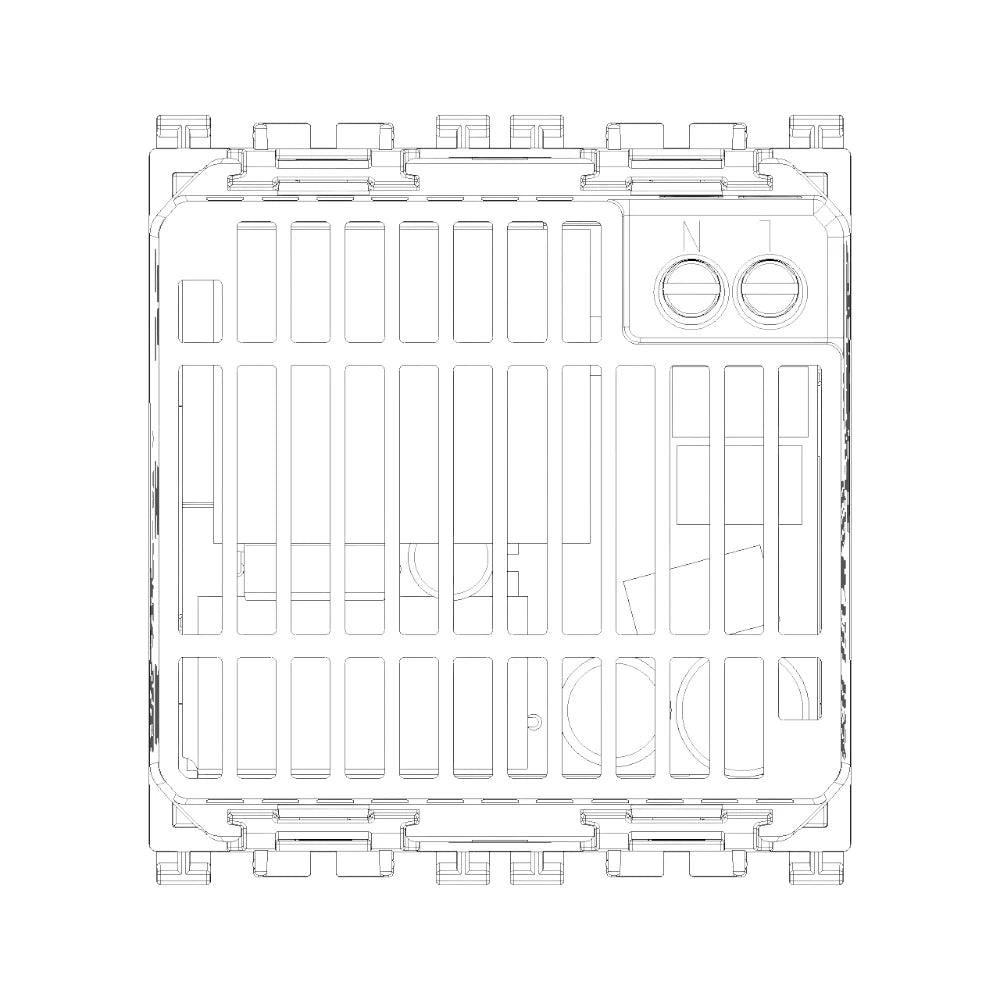 Vimar ARKÉ USB-C Supply Unit, 2 Modules, Power Delivery, 120-240V, Flush Mount