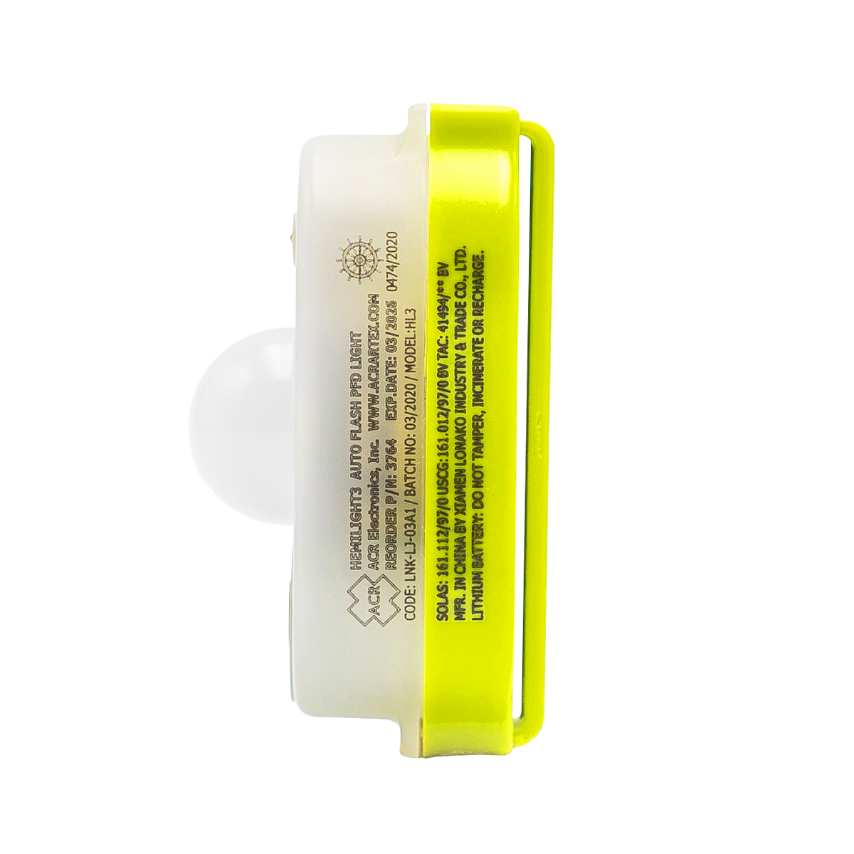 ACR Electronics - HL3 Hemilight Automatic Survivor Locator Light