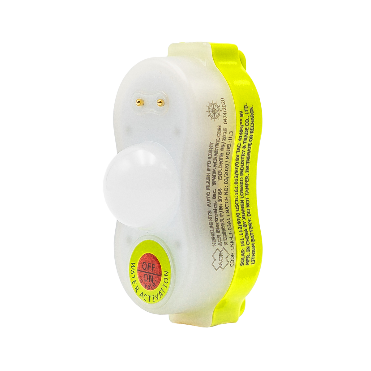 ACR Electronics - HL3 Hemilight Automatic Survivor Locator Light