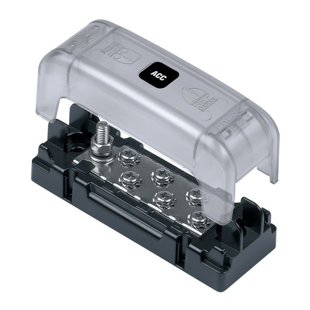 BEP Marine - 6 Gang 100 Amp Bus Bar - For ATC Fuse Holder