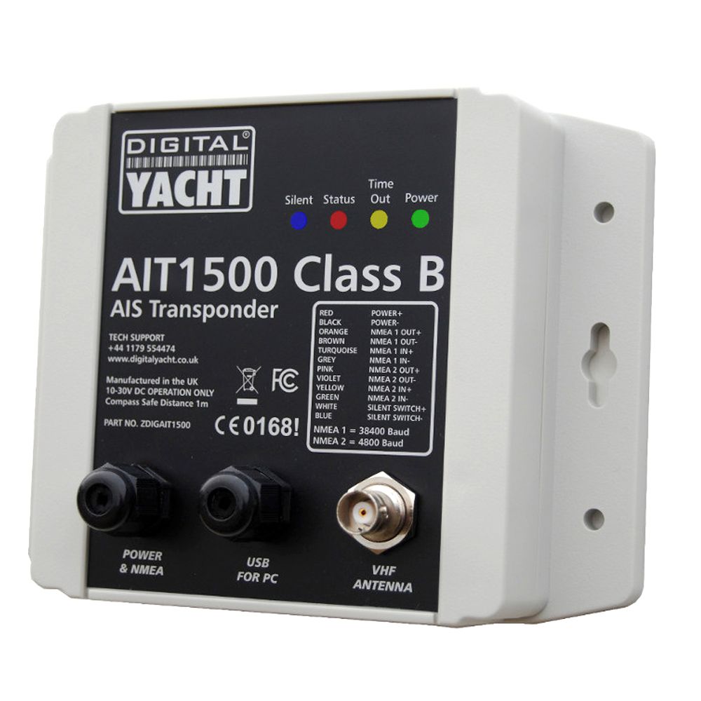 Digital Yacht - AIT1500 Class B NMEA 0183 Internal GPS Antenna AIS Transponder