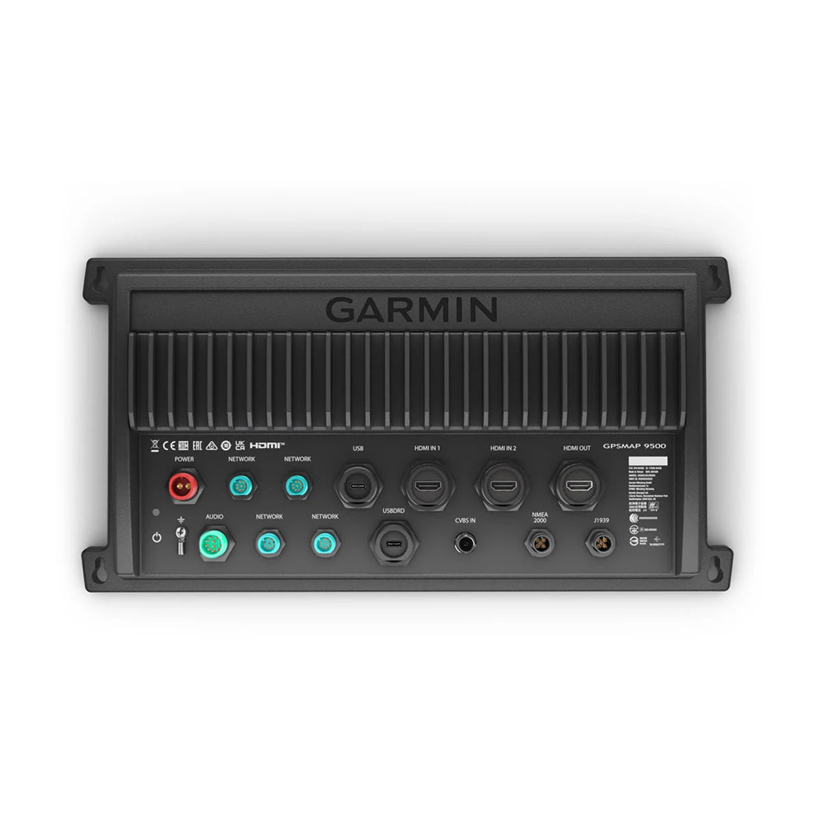 Garmin GPSMAP 9500 Black Box Chartplotter, Worldwide Basemap, HDMI Out, NMEA 2000, IPX7