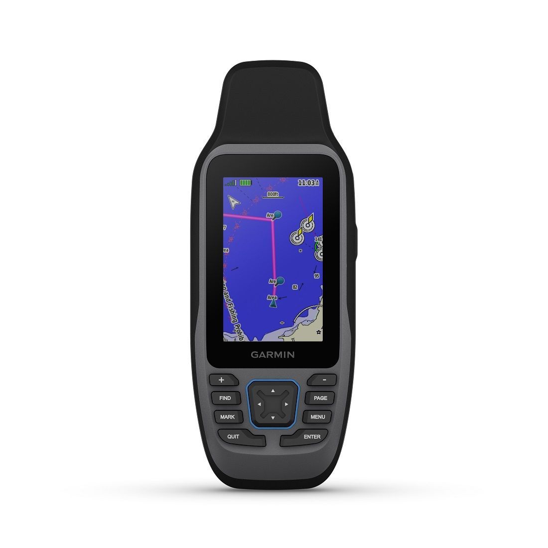 Garmin GPSMAP 79sc Marine Handheld GPS, Remanufactured, Preloaded BlueChart g3 Coastal Charts, IPX7, Floating, 3 in Color Display, 3-Axis Compass, Barometric Altimeter