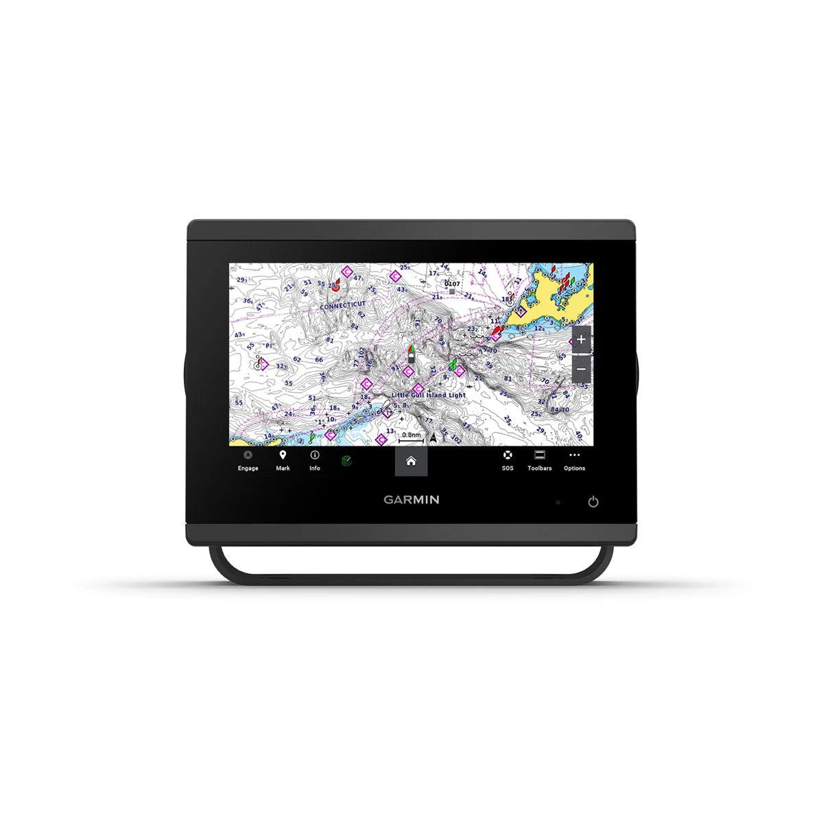 Garmin GPSMAP 723xsv 7 in Chartplotter/Sonar Combo, Touchscreen, Ultra HD SideVü/ClearVü, 1 kW Traditional/CHIRP, NMEA 2000, Garmin Marine Network, IPX7, Worldwide Basemap