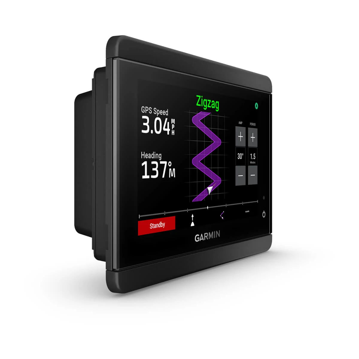 Garmin GHC 50 Marine Autopilot Instrument, 5 in Touchscreen, NMEA 2000, IPX7