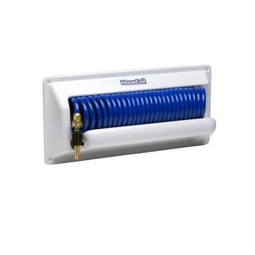 HoseCoil - Horizontal Mount Enclosure - With 5' Feeder Hose