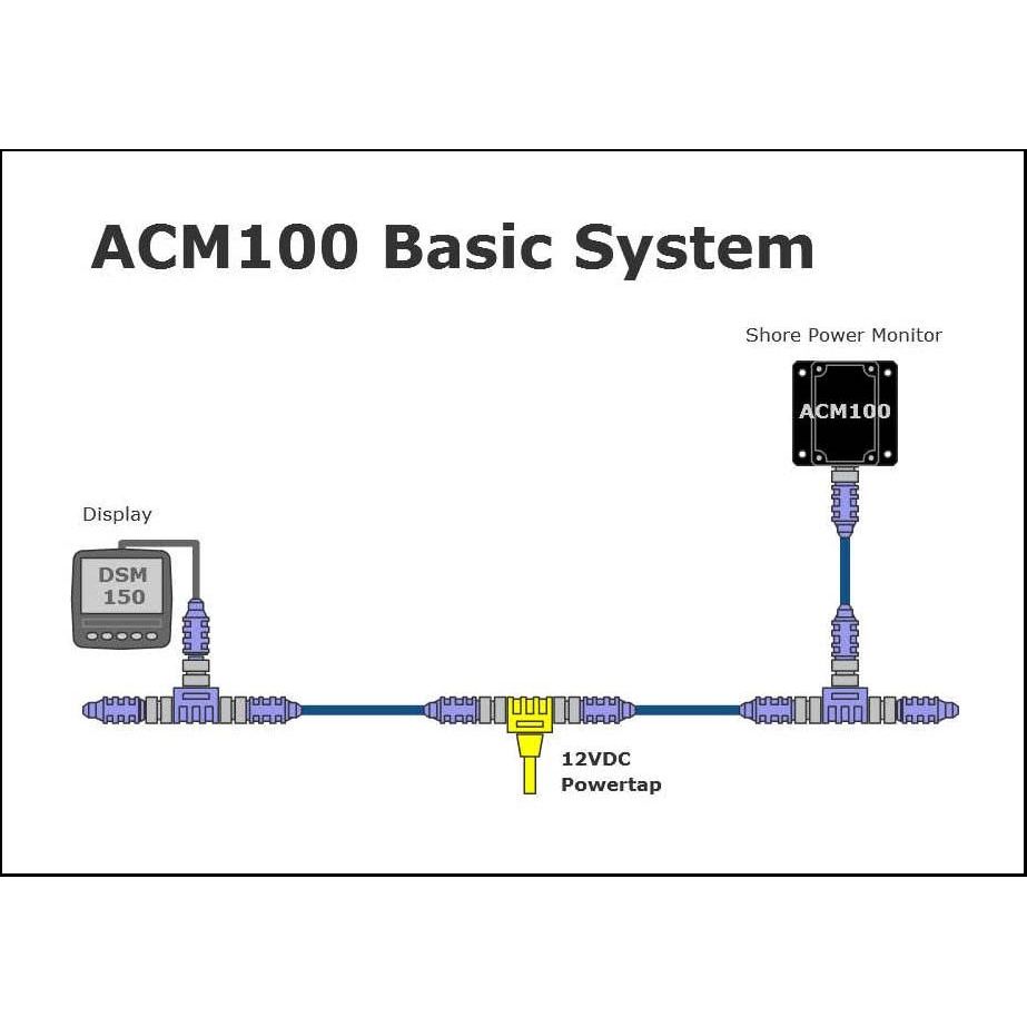 Maretron - ACM100-01 AC Vessel Monitoring