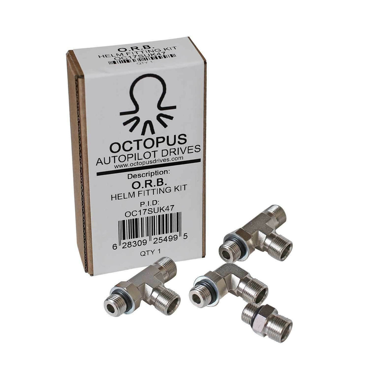 Octopus Autopilot Drives - ORB Helm Fitting Kit