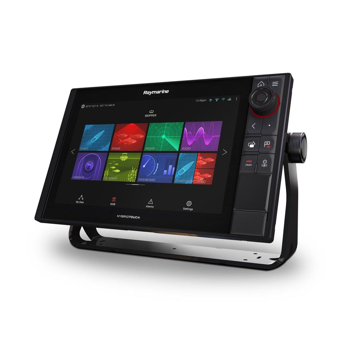 Raymarine Axiom Pro 16 RVX Multifunction Display, No Transducer, Navionics+ North America Charts, RealVision 3D Sonar, 1kW CHIRP Sonar, HybridTouch Control
