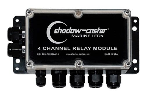 Shadow-Caster LED Lighting - SCM-PD-Relay-4 4-Channel Relay Box