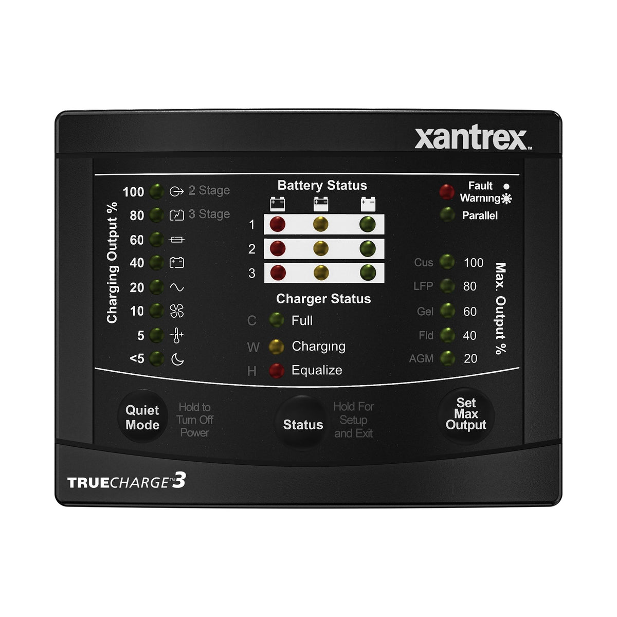 Xantrex - 808-8040-10 Remote Panel - For TC3 Chargers