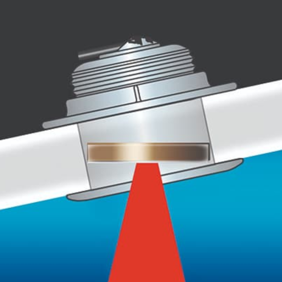 Airmar - SS175C-20-M Thru Hull 20 Deg Tilt Medium CHIRP Transducer