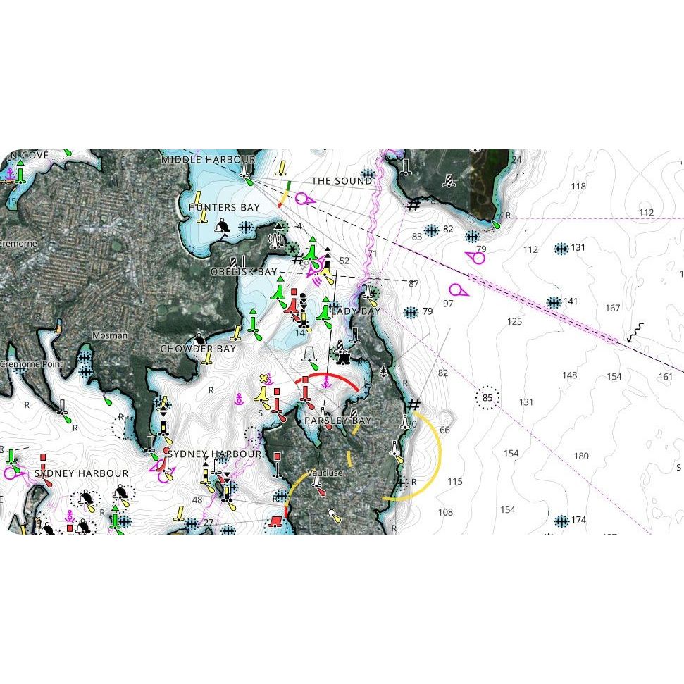 C-MAP - Reveal X microSD Electronic Chart