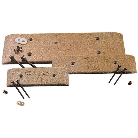 Newmar Power - 8A Ground Plate - 8 x 2 x 1/2, 20SQ FT