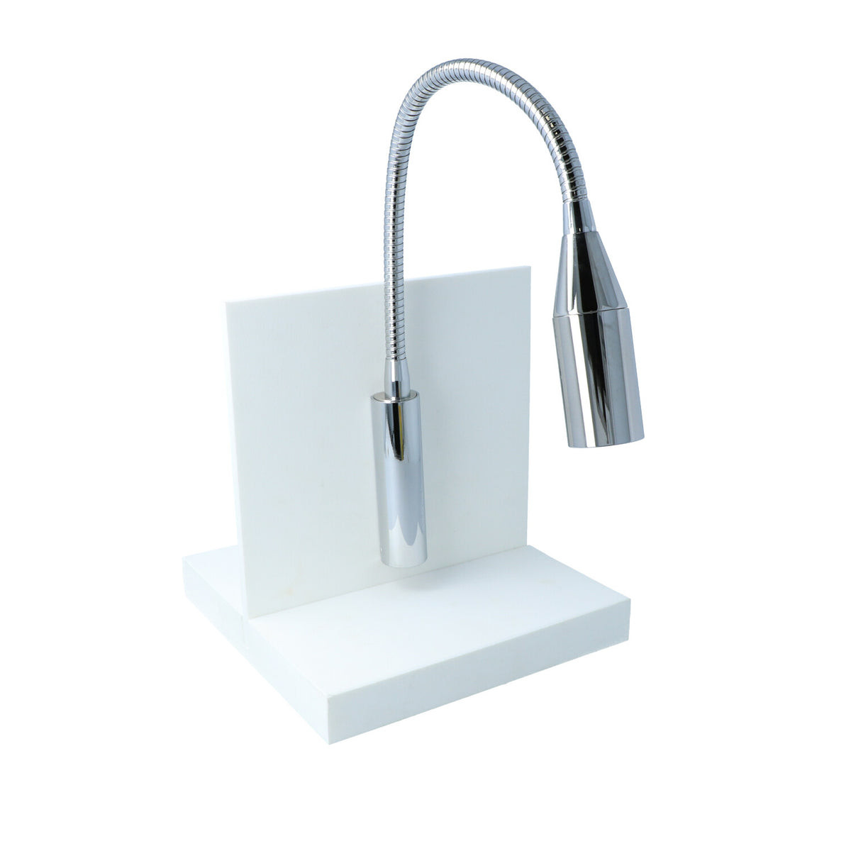 Cantalupi ASIA WARM – Chrome LED Fixture, 1.5W @ 24VDC, 10–32VDC, IP40, 0.3 m, C-16