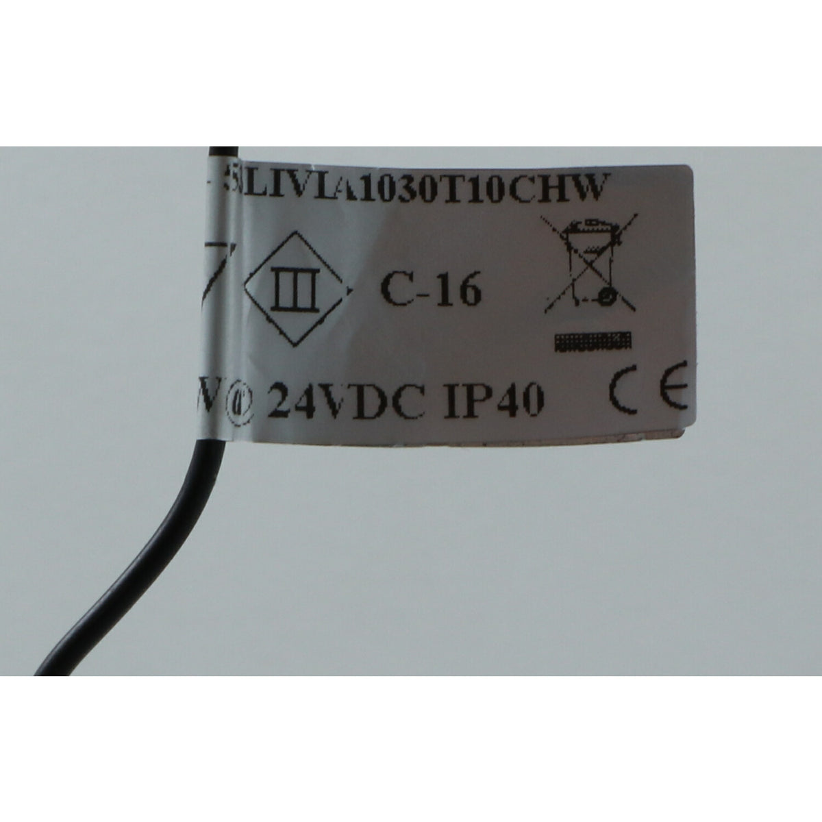 Cantalupi LIVIA WARM – Chrome LED Fixture, 1.5W @ 24VDC, 10–32VDC, IP40, 0.3 m, C-16