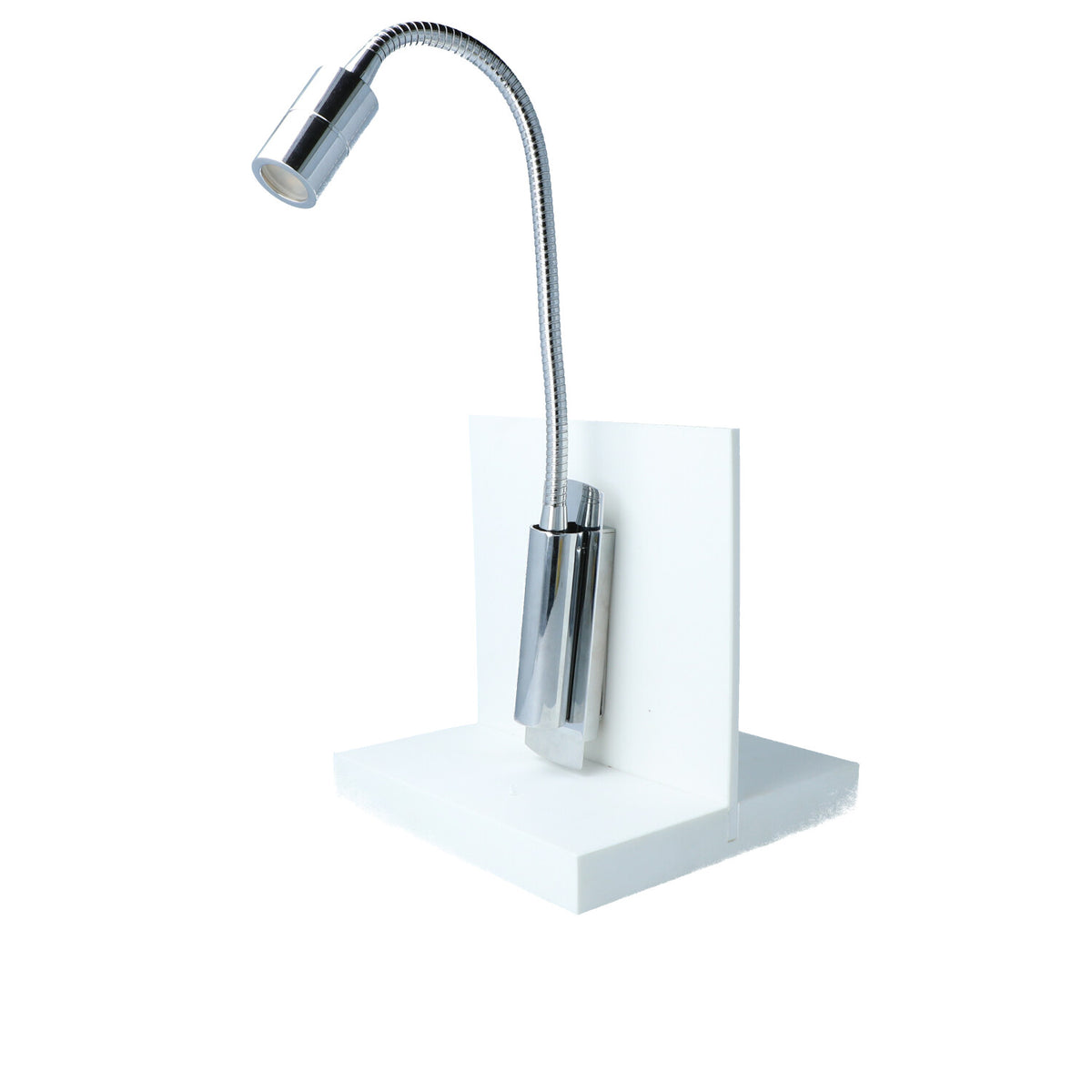 Cantalupi LIVIA WARM – Chrome LED Fixture, 1.5W @ 24VDC, 10–32VDC, IP40, 0.3 m, C-16