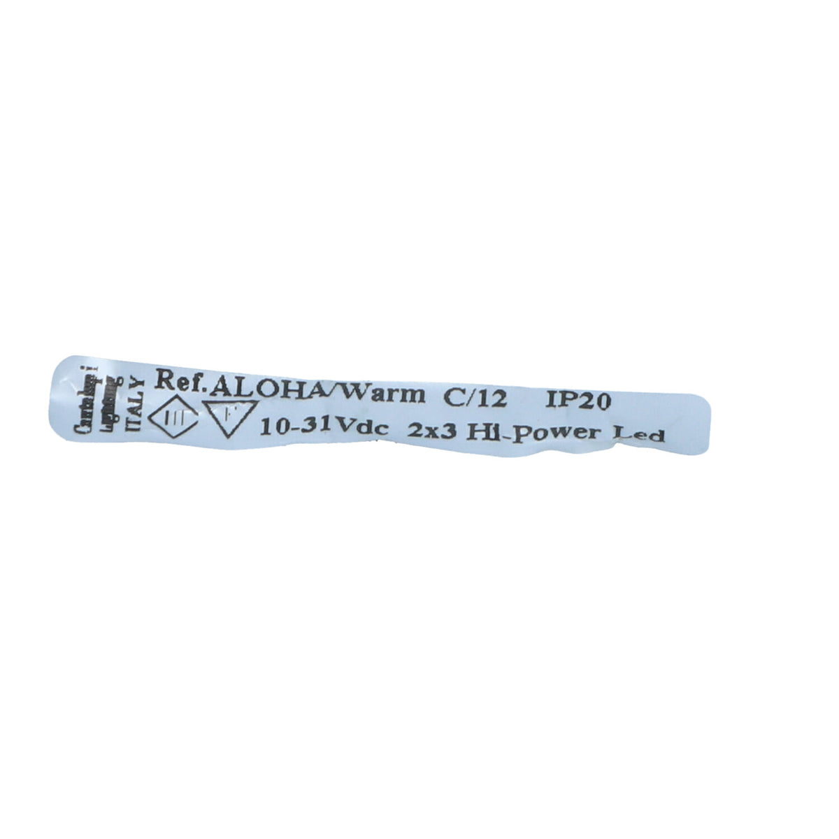 CANTALUPI – ALOHA/WARM C12 – Interior LED Light – 10–31VDC | 2x3W Hi-Power LED | IP20