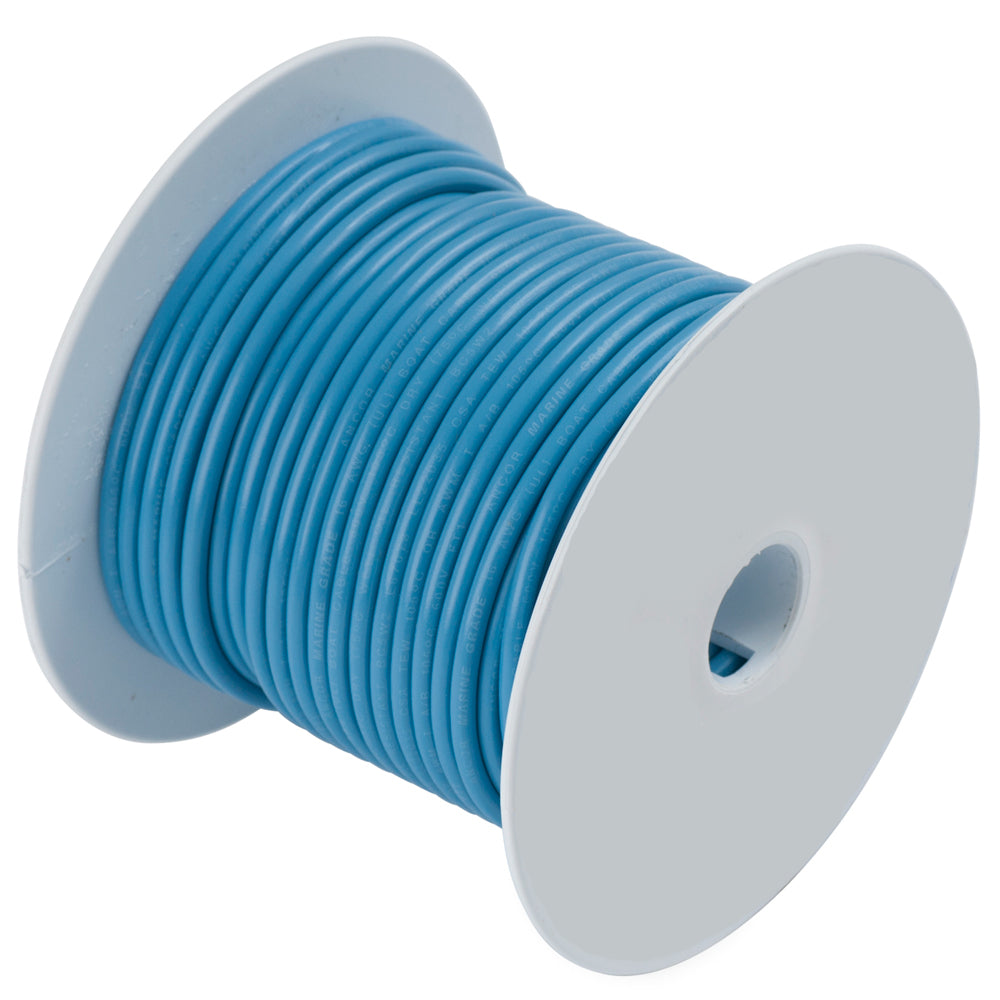 Ancor Light Blue 16 AWG Tinned Copper Wire - 500' 101950