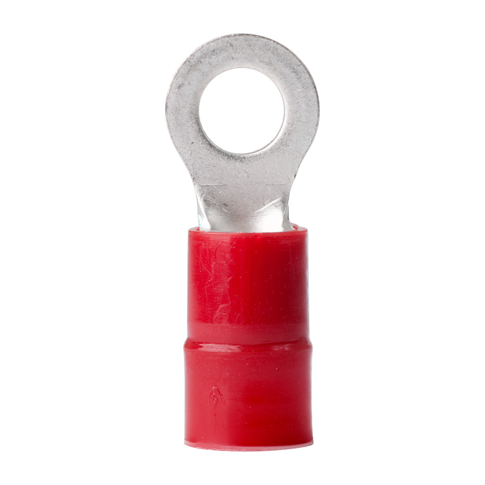 Ancor 8 AWG - 1/4" Nylon Ring Terminal - 100-Pack 222234