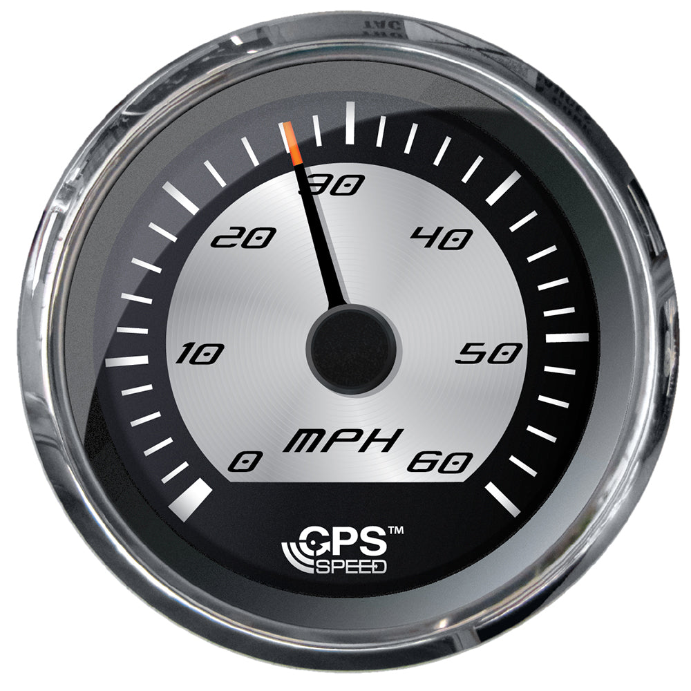 Faria Platinum 4" Speedometer - 60MPH - GPS 22010