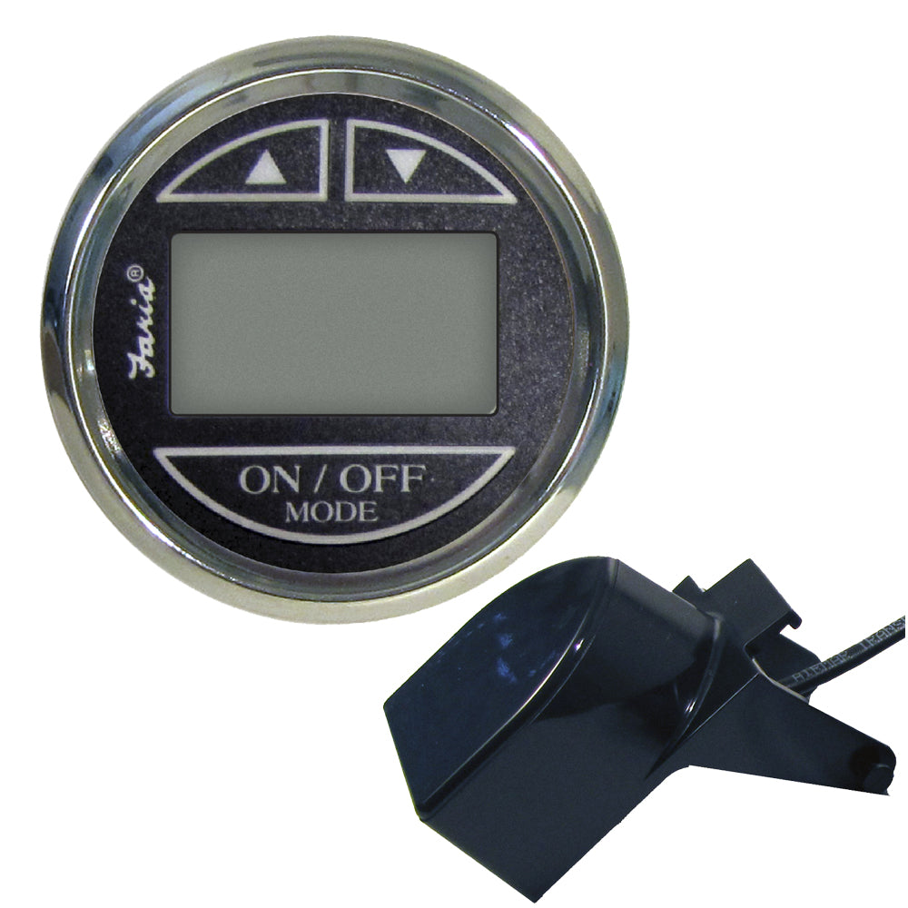 Faria Platinum 2" Depth Sounder w/ Transom Mount Transducer 22025