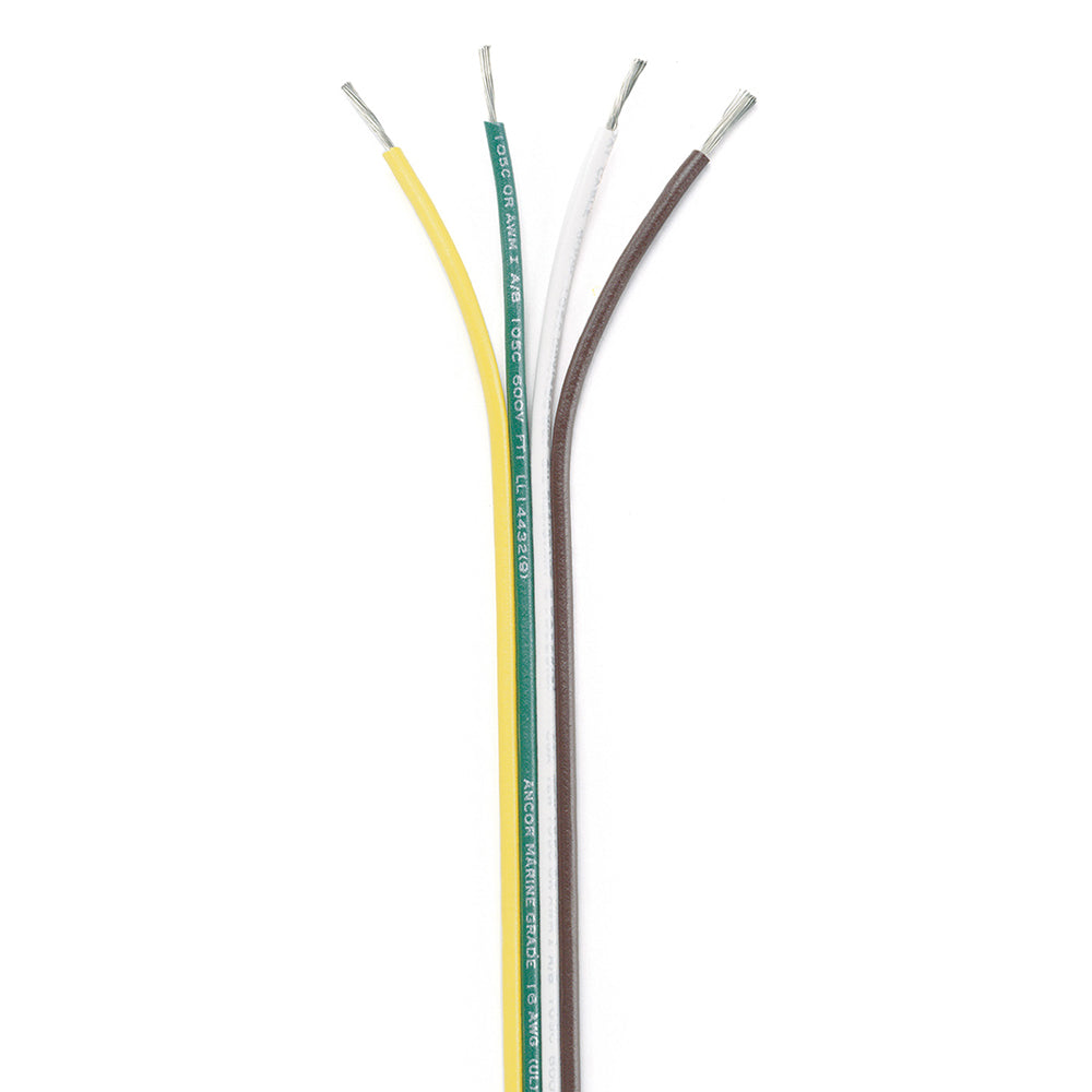 Ancor 100'#16/4 Ribbon Cable (4 Wire) (154510)