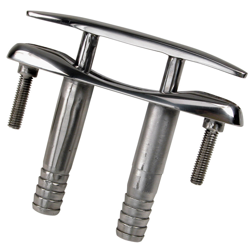 Whitecap E-Z Push Up Stainless Steel Cleat - 4-1/2" 6804