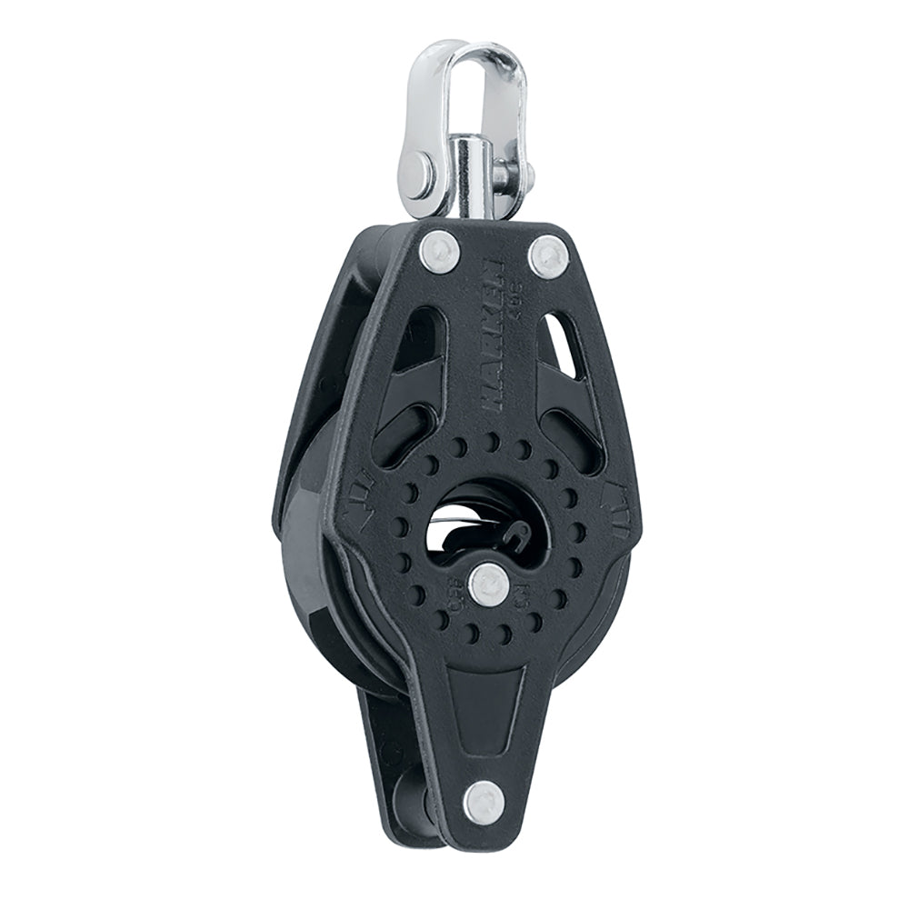 Harken 40mm Carbo Single Ratchet Block w/Swivel & Becket 2609