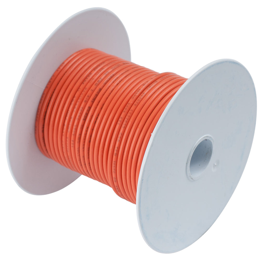 Ancor Orange 10 AWG Tinned Copper Wire - 1,000' 108599
