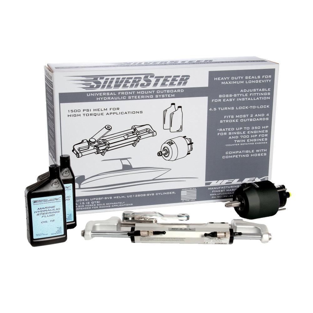 Uflex 1500 Psi High-Perf Outboard System Front-Mount V1 (Silversteer1.0B)