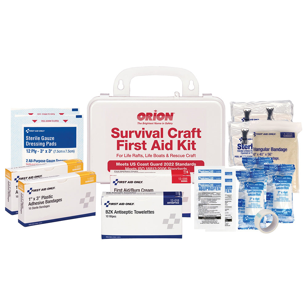 Orion Survival Craft First Aid Kit - Hard Plastic Case 816
