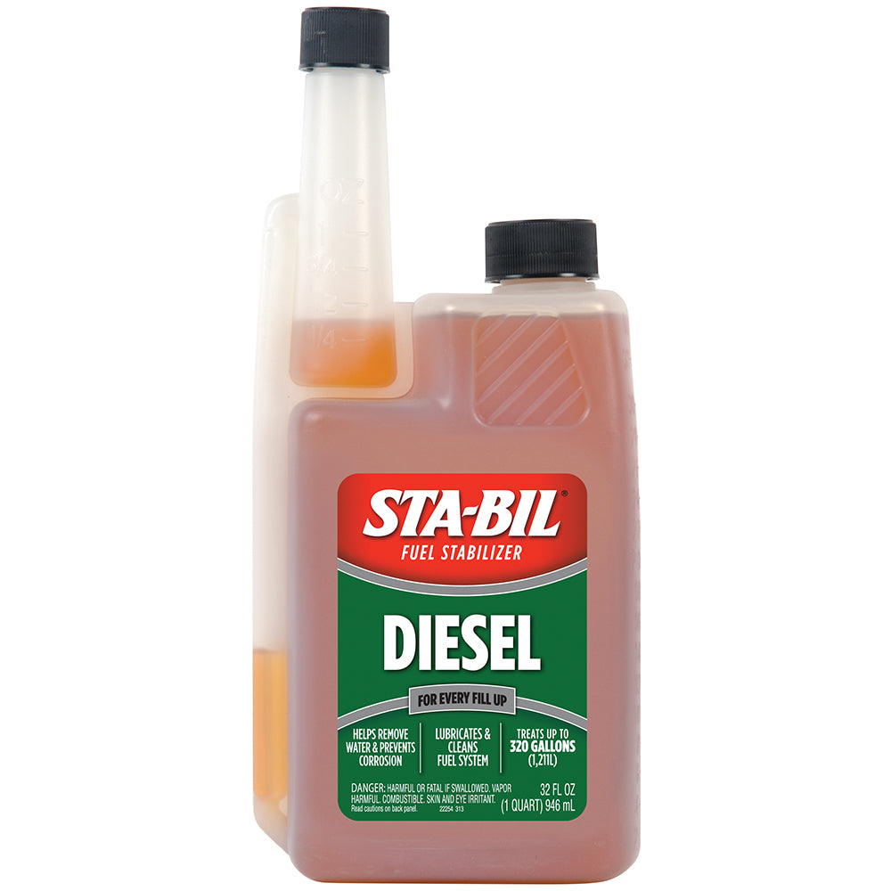 STA-BIL Diesel Formula Fuel Stabilizer & Performance Improver - 32oz 22254