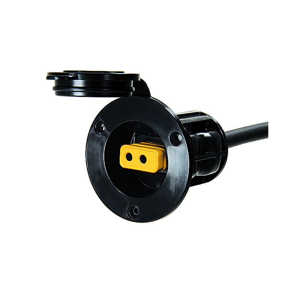 Cannon Black Flush Mount Power Port 1903012
