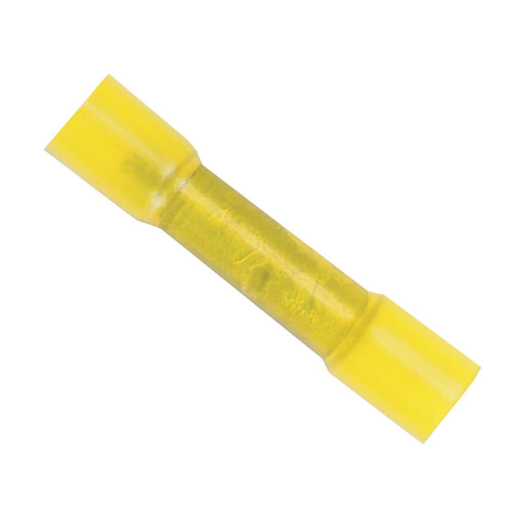 Ancor 12-10 Butt Connector Heat Shrink Yellow 500 Pack 309202