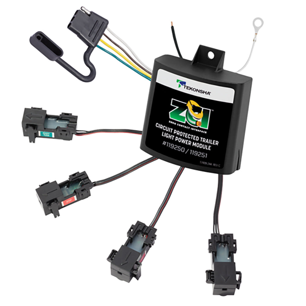 Tekonsha ZCI™ Zero Contact Interface Universal ModuLite® - Universal Trailer Light Power Module 119250