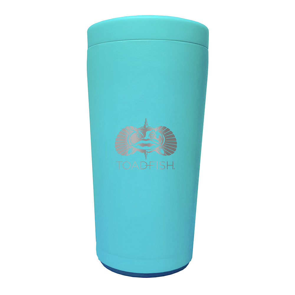 Toadfish Non-Tipping Can Cooler 2.0 - Universal Design - Teal 5004
