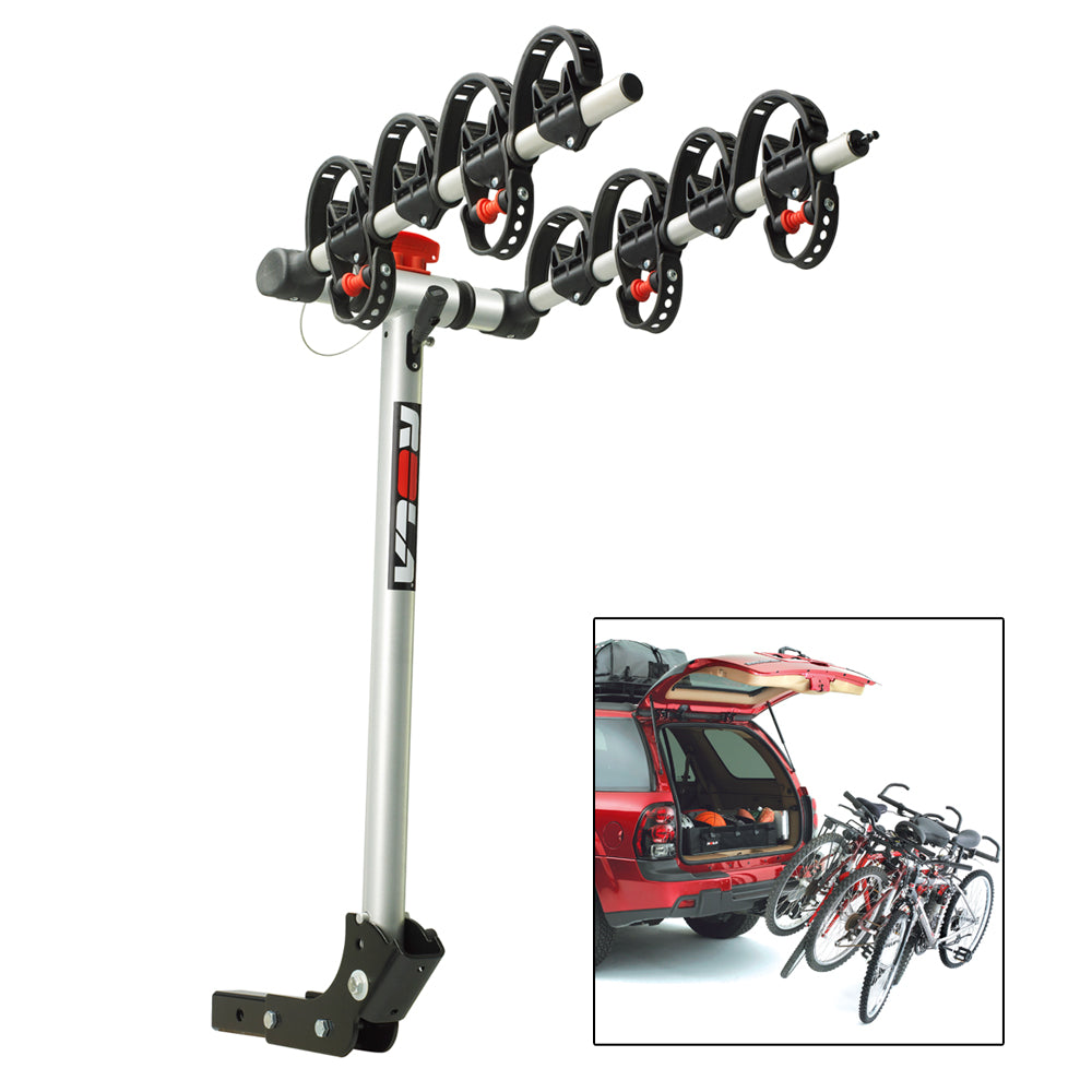 ROLA Bike Carrier - TX w/Tilt & Security - Hitch Mount - 4-Bike 59401