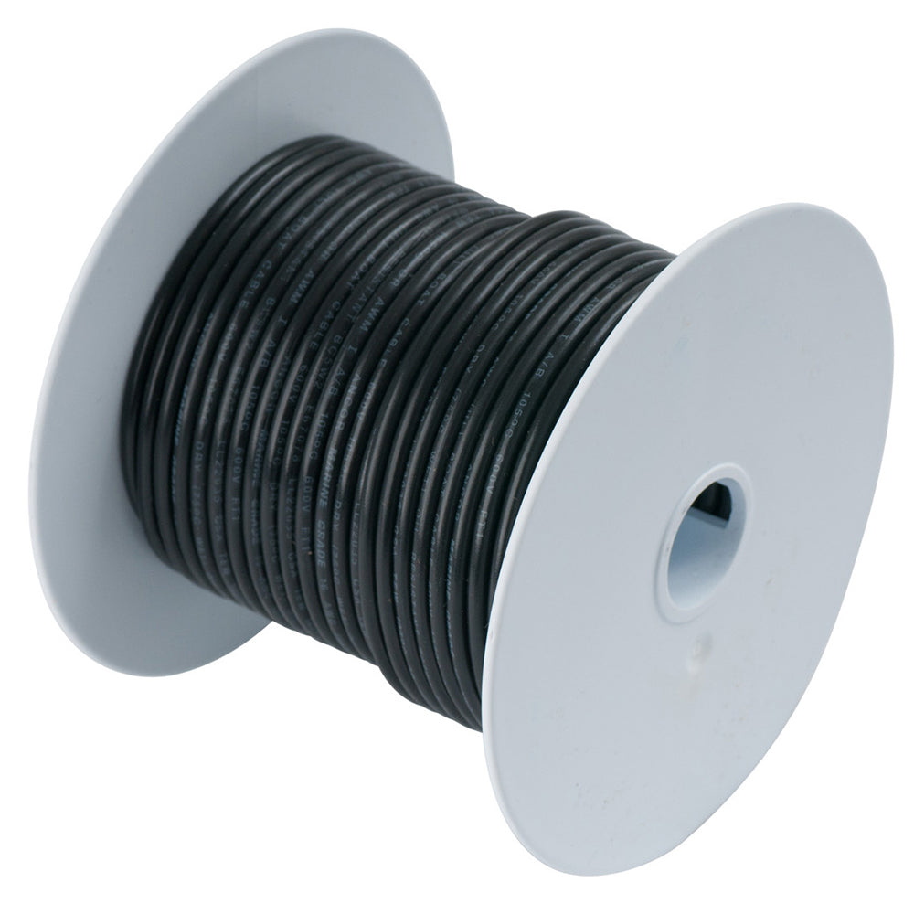 Ancor Black 6 AWG Tinned Copper Wire - 500' 112050