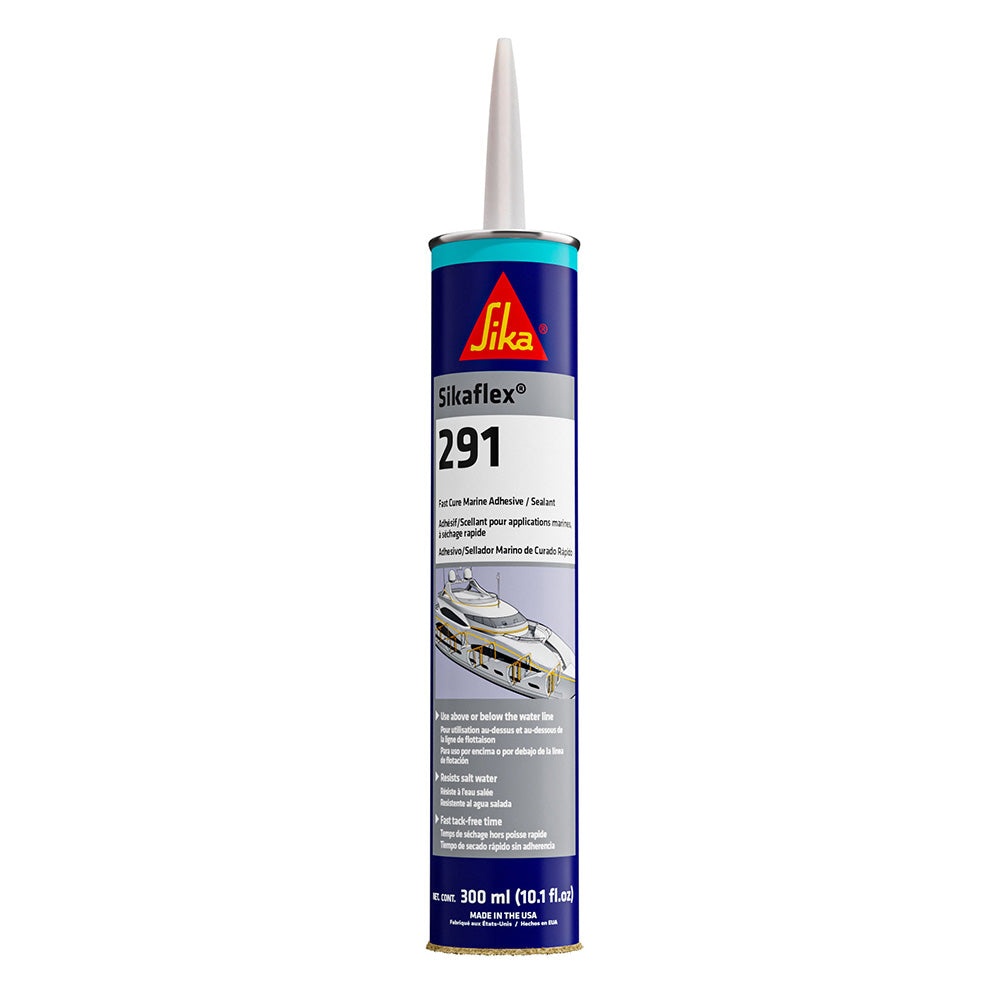 Sika Sikaflex® 291 Fast Cure Adhesive & Sealant 10.3oz (300ml) Cartridge - Black 90923